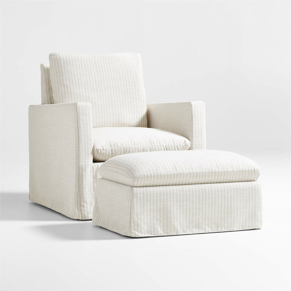 Snoozer Cream Boucle Nursery Swivel – Image 3