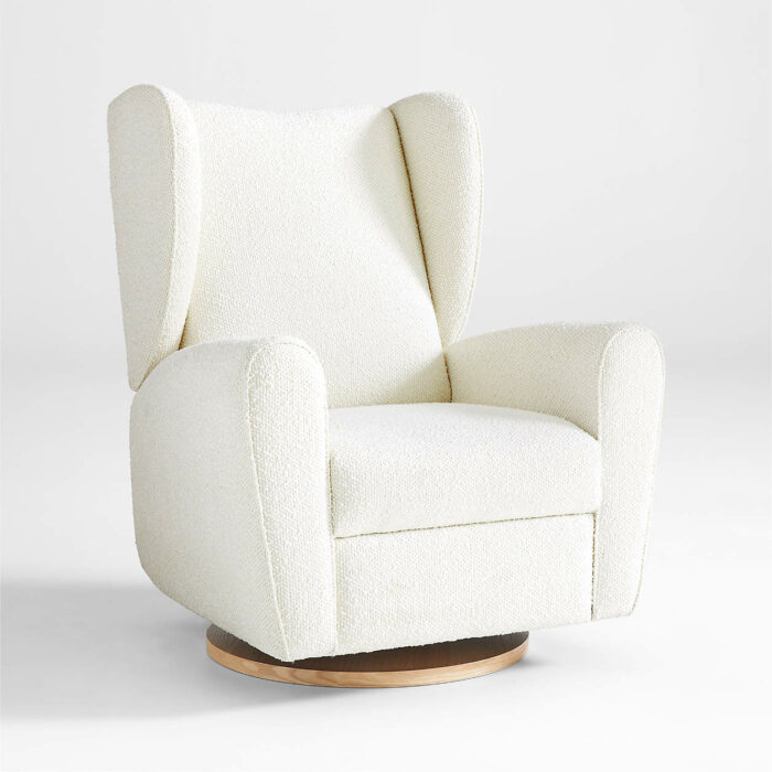 Seesaw Cream Boucle Power Recliner Chair