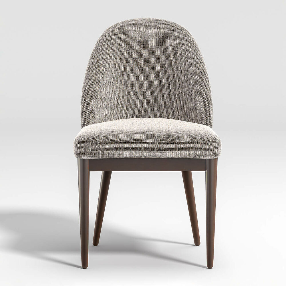 Paolo Black Wood Dining Chair – Image 3