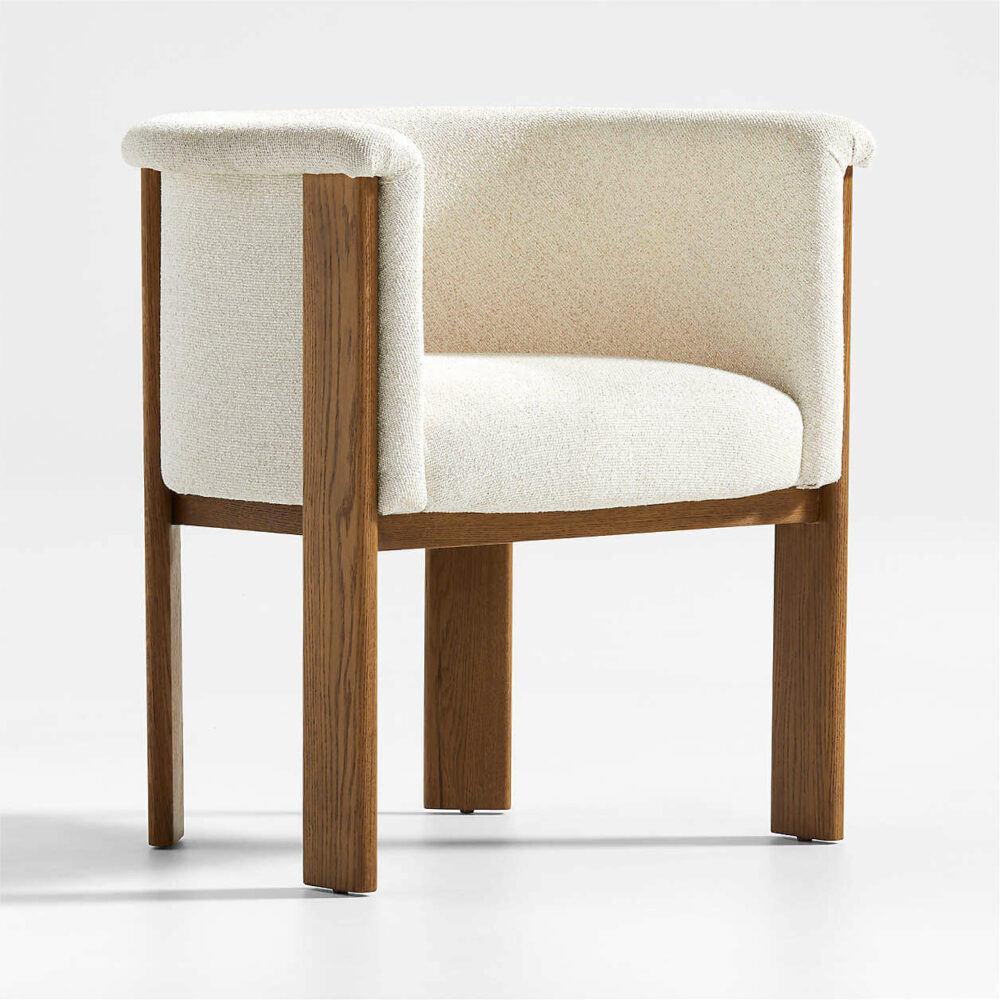 Paolo Black Wood Dining Chair – Image 5
