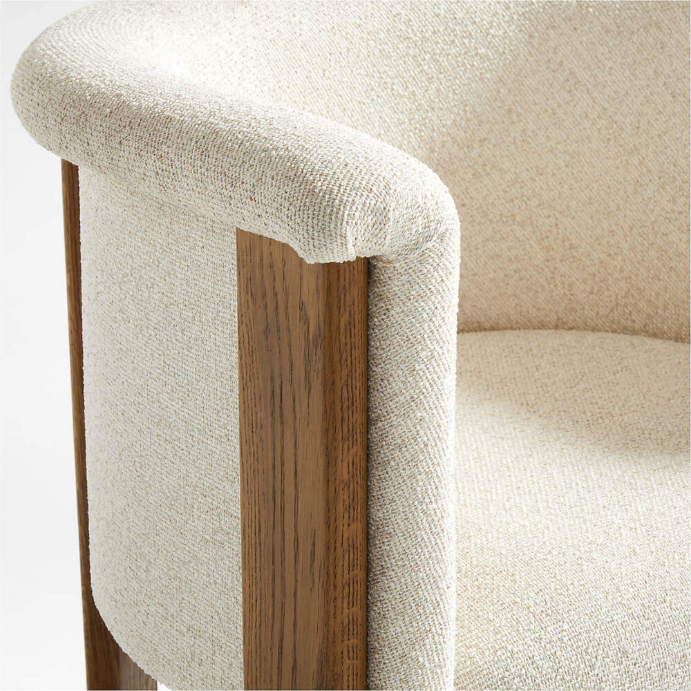 Paolo Black Wood Dining Chair – Image 6